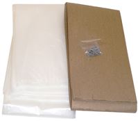 Frost King P714H Window Insulation Kit, 3 ft W, 1.25 mil Thick, 6 ft L, Polyethylene, Clear