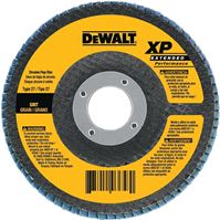 DeWALT DW8312 Flap Disc, 4-1/2 in Dia, 5/8-11 Arbor, Coated, 60 Grit, Medium, Zirconium Oxide Abrasive