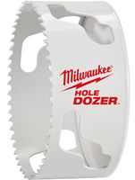 Milwaukee Hole Dozer 49-56-0253 Hole Saw, 6 in Dia, 1-5/8 in D Cutting, 5/8-18 Arbor, Bi-Metal Cutting Edge