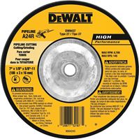 DeWALT DW8437 Grinding Wheel, 7 in Dia, 1/8 in Thick, 5/8-11 in Arbor, 24 Grit, Very Coarse