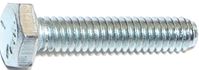 Midwest Fastener 00255 Cap Screw, 1/4-20 in Thread, 1-1/4 in L, Coarse Thread, Hex Drive, Zinc, Zinc, 100 PK