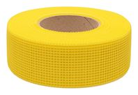 Toolpro TP03385 Mesh Tape, 300 ft L, 1-7/8 in W, Fiberglass, Yellow
