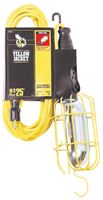 CCI 2893 Work Light with Outlet and Metal Guard, 12 A, 120 V, Incandescent Lamp, Yellow