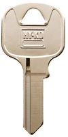 Hy-Ko 11010AB13 Key Blank, Brass, Nickel, For: Abus Cabinet, House Locks and Padlocks, Pack of 10