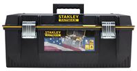 STANLEY 028001L Tool Box, 9.2 gal, Structural Foam, Black/Yellow