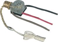 Eaton Wiring Devices BP460-SP-L Canopy Switch with Bell End, Lead Wire Terminal, 3/6 A, 125/250 V