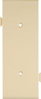 Eaton Cooper Wiring STC14V Wallplate, 1.9 in L, 4.83 in W, 1 -Gang, Polycarbonate, Ivory, High-Gloss