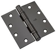 National Hardware N236-019 Ball Bearing Hinge, Steel, Oil Rubbed Bronze, Non-Removable Pin, 50 lb, Pack of 12