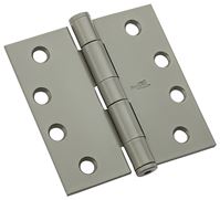 National Hardware N236-016 Template Hinge, Steel, Prime Coat, Non-Rising, Removable Pin, 85 lb, Pack of 12