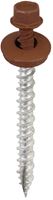 Acorn International SW-MW2BN250 Screw, #9 Thread, High-Low, Twin Lead Thread, Hex Drive, Self-Tapping, Type 17 Point, 250/BAG