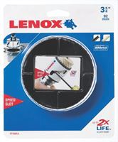 Lenox Speed Slot 2060597 Hole Saw, 3-5/8 in Dia, 1-5/8 in D Cutting, 4/6 TPI, HSS Cutting Edge