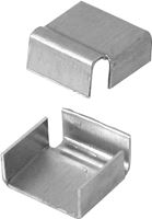 Make-2-Fit PL 7794 Window Screen Spreader Bar Clip, Aluminum, Mill, For: 5/8 in Spreader Bars on Oversized Screens