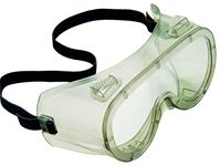 Safety Works 10031205 Safety Goggles, Anti-Fog, Impact, Splash Lens, Vinyl Lens, Vinyl Frame, Clear Frame