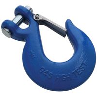 National Hardware 3243BC Series N282-061 Clevis Slip Hook, 1/2 in, 9200 lb Working Load, Steel, Blue