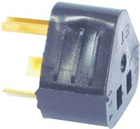 US Hardware RV-320C Adapter, 15 A Female/30 A Male, 125 V, Female, Male