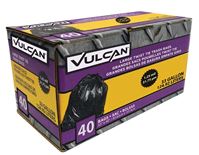 Vulcan FG-03812-11 Trash Bag, 33 gal, Black