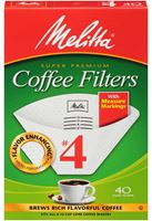 Melitta 3663622 Coffee Filter, Cone, Paper, White