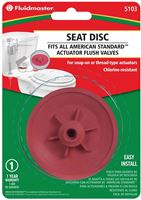 Fluidmaster 5103 Seat Disc, Rubber, Red, For: American Standard Actuator Flush Valves