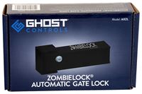 Ghost Controls AXZL Gate Latch/Lock, Automatic, Aluminum, Powder-Coated
