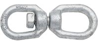National Hardware 3252BC Series N241-075 Chain Swivel, 1/4 in Trade, 850 lb Working Load, Steel, Galvanized