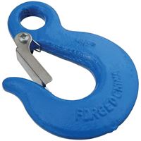 National Hardware 3247BC Series N265-512 Eye Slip Hook, 5/16 in, 3900 lb Working Load, Steel, Blue