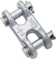 National Hardware 3248BC Series N240-879 Clevis Link, 1/4 x 5/16 in Trade, 3900 lb Working Load, 43 Grade, Steel, Zinc