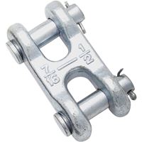 National Hardware 3248BC Series N240-895 Clevis Link, 1/2 in Trade, 9200 lb Working Load, 43 Grade, Steel, Zinc