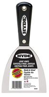 Hyde 02550 Joint Knife, 4 in W Blade, 4-1/4 in L Blade, HCS Blade, Single-Edge Blade, Tapered Handle, Nylon Handle