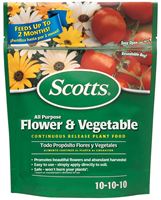 Scotts 1009001 Dry Plant Food, 3 lb Bag, 10-10-10 N-P-K Ratio