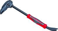 Crescent CODE RED Series DB16 Pry Bar, 16 in L, Nail Puller Slots Tip, Steel, Black, 5-13/32 in W