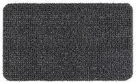 Grassworx 10372029 Door Mat, 29-1/2 in L, 17-1/2 in W, Rectangular, Solid Pattern, Flint