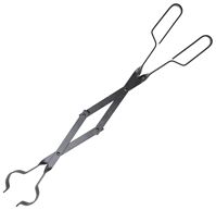 Simple Spaces A701BK-C Fireplace Tongs, 26 in L