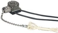 Eaton Wiring Devices 458NP-BOX Canopy Switch with Bell End, Lead Wire Terminal, 1/3/6 A, 125/250 V, Pack of 10