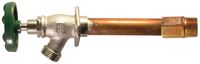 arrowhead 456 Series 456-04LF Wall Hydrant, 1/2 in Inlet, MIP x Copper Sweat Inlet, 3/4 in Outlet, 13 gpm