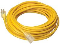 CORD EXT OTDR LT 12/3X50FT YEL