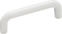 Amerock Allison Value Series BP803PW Cabinet Pull, 3-3/8 in L Handle, 1-1/8 in Projection, Plastic, White