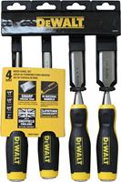 DeWALT DWHT16063 Chisel Set, 4-Piece, Black/Yellow