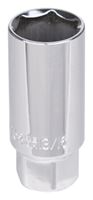 Vulcan MT6497317 Drive Socket, 13/16 in Socket, 3/8 in Drive, 6-Point, Chrome Vanadium Steel, Chrome