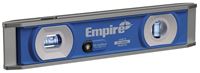 Empire True Blue e95 UltraView Series EM95.10 Magnetic Torpedo Level, 9 in L, 2-Vial, Magnetic, Aluminum, Blue