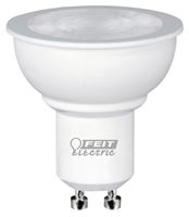 Feit Electric BPMR16GU10/500/93 LED Lamp, Track/Recessed, MR16 Lamp, 50 W Equivalent, GU10 Lamp Base, Dimmable