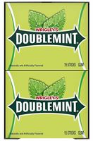 Wrigley 226660 Chewing Gum, Doublemint Flavor Pack, Pack of 10