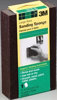 3M DSMC-F Sanding Sponge, 2-7/8 in L, 4-7/8 in W, Coarse, Medium, Aluminum Oxide Abrasive