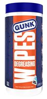 Gunk EDW30 Engine Degreasing Wipes, 12 in L, 8 in W, Citrus