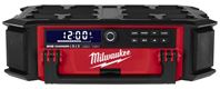 Milwaukee M18 PACKOUT 2950-20 Jobsite Charger Radio, Tool Only, 18 V, 5 Ah, 18-Channel, Bluetooth 4.2