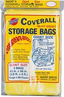 Wraps Banana Bags CB-45 Storage Bag, Giant, Plastic, Yellow, 45 in L, 96 in W, 2 mil Thick