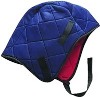 Jackson Safety 3000442 Winter Liner, Nylon, Blue, Hook-and-Loop Attachment