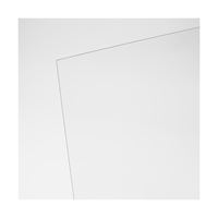 Plaskolite 1AU0474A Flat Sheet, 44 in L, 32 in W, 0.093 in Thick, Clear, Pack of 10