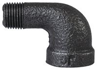 Prosource B92 6 Street Pipe Elbow, 1/8 in, FIP x MIP, 90 deg Angle, Malleable Iron, SCH 40 Schedule, 300 psi Pressure