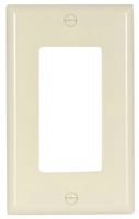 Eaton Wiring Devices 2151LA-BOX Wallplate, 4-1/2 in L, 2-3/4 in W, 1 -Gang, Thermoset, Light Almond, High-Gloss