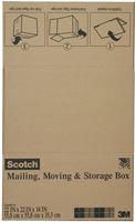 Scotch 8022FB Folded Box, L, Brown, Pack of 6